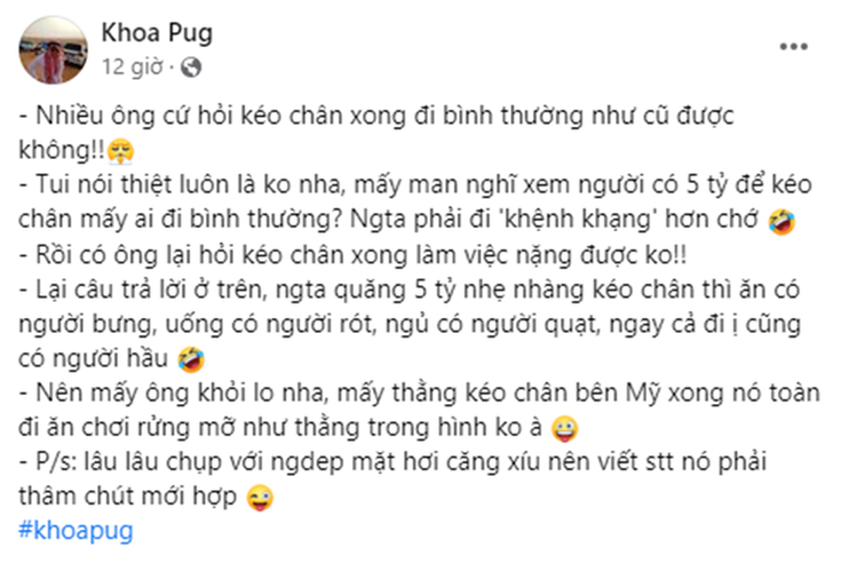 Khoa Pug xeo sac khi bi netizen hoi chuyen keo chan 5 ty-Hinh-4
