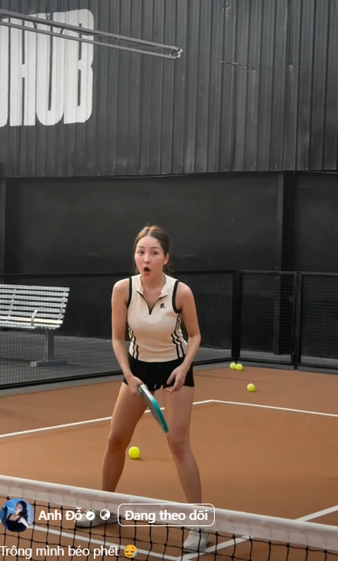 Hot girl Tram Anh khoe dang nuot na tren san Pickleball-Hinh-3