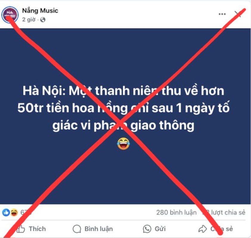 Nhieu Fanpage dua fake news “1 nguoi duoc thuong vi bao vi pham giao thong“-Hinh-9