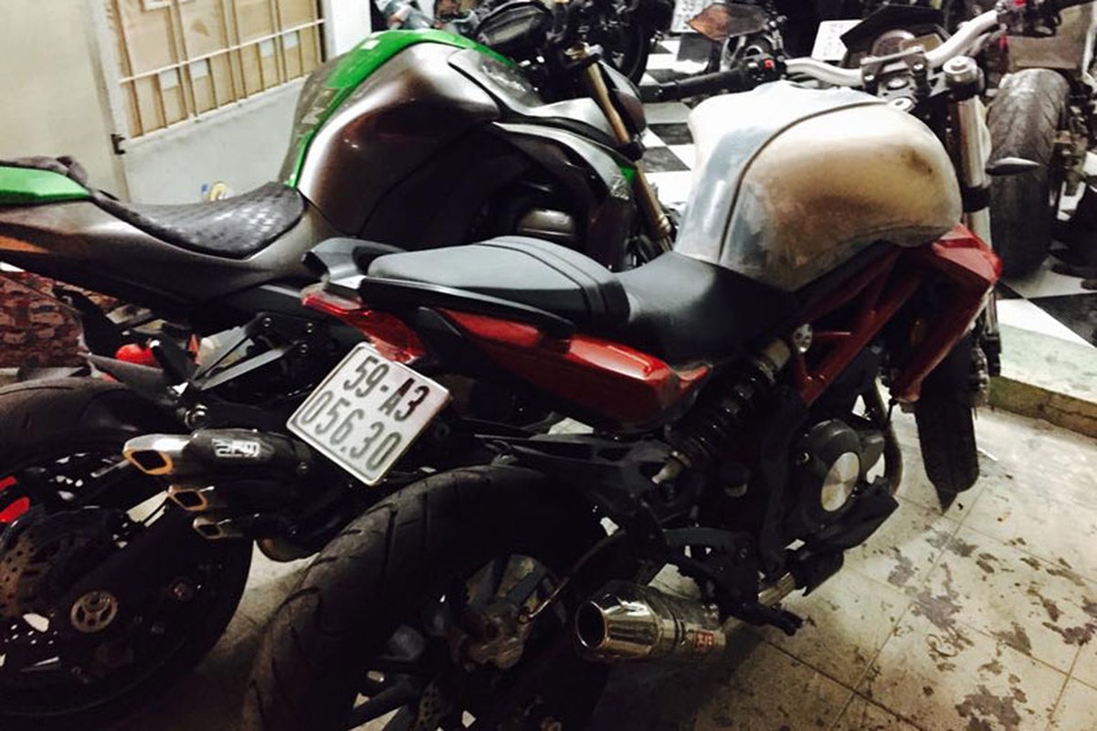 Chi 14 trieu, Benelli BN302 lot xac thanh Kawasaki Z1000 2014-Hinh-3