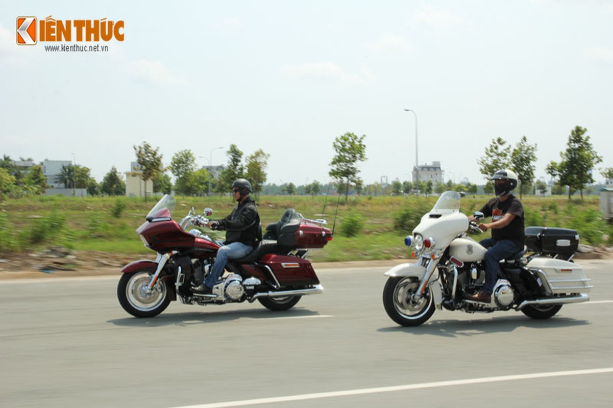 Soi cap doi Harley touring tien ty chinh hang tai Viet Nam-Hinh-11