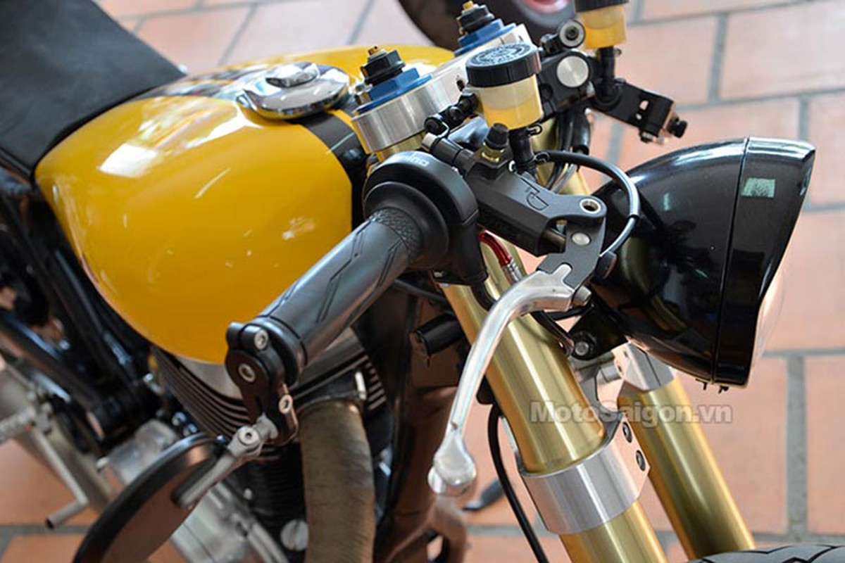 Tho Viet che Suzuki cafe racer 