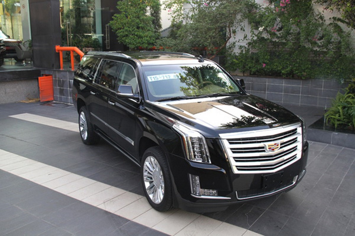 SUV hang sang Cadillac Escalade Platinum dau tien ve Viet Nam-Hinh-10