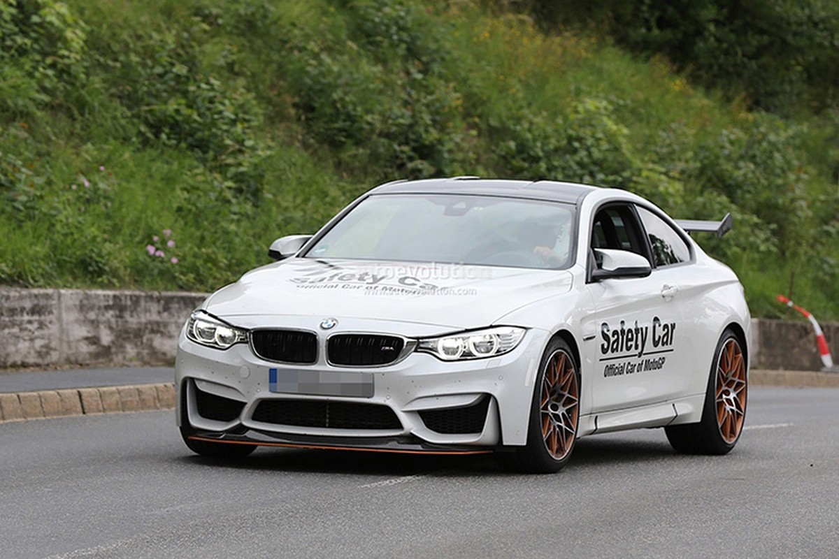 Mau BMW M4 GTS bat ngo xuat hien tren duong thu-Hinh-9