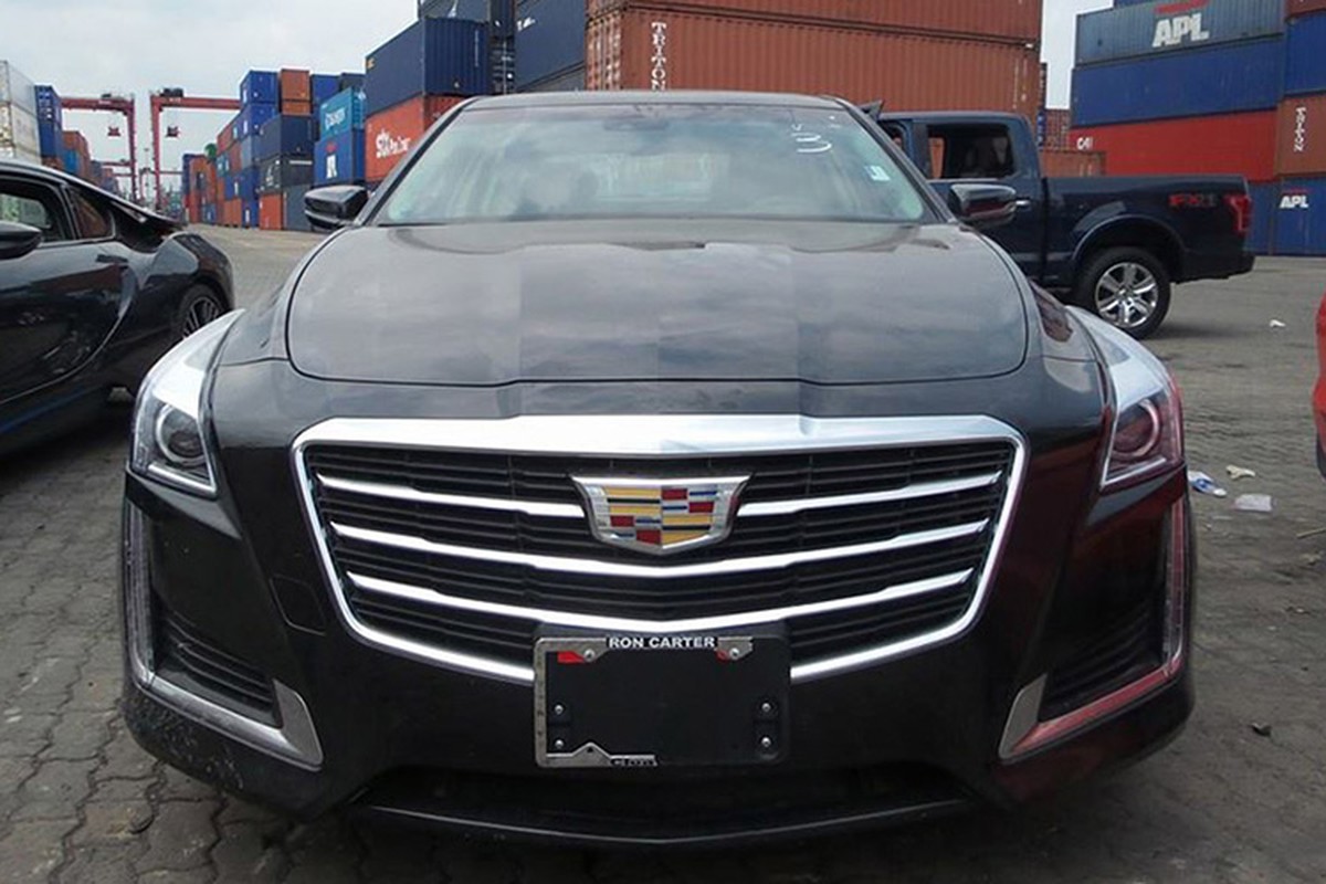 Can canh xe sang Cadillac CTS 2015 dau tien ve Viet Nam