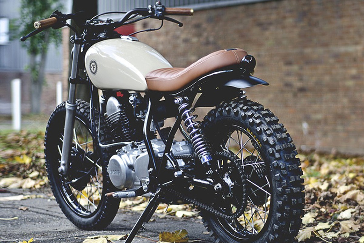 Yamaha SR250 Scrambler - don gian, da dung moi dia hinh-Hinh-2