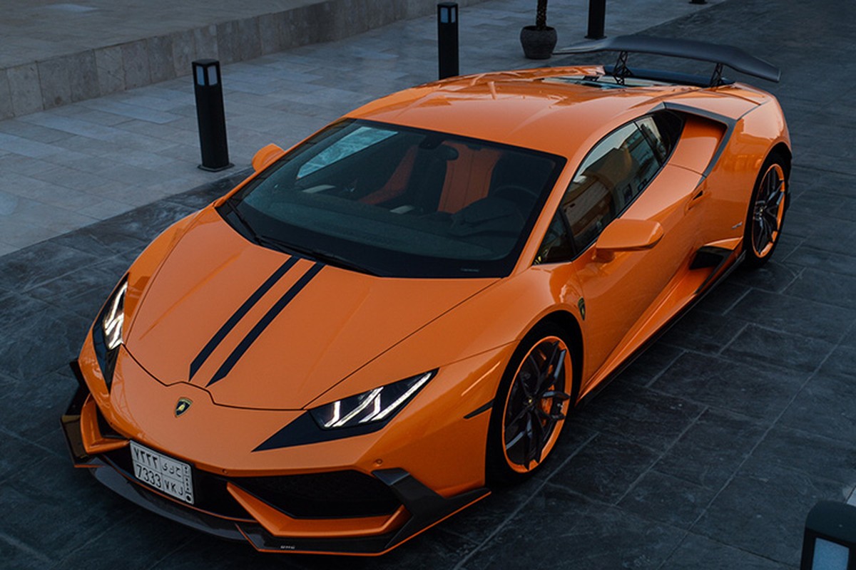 Sieu pham Lamborghini Huracan do 