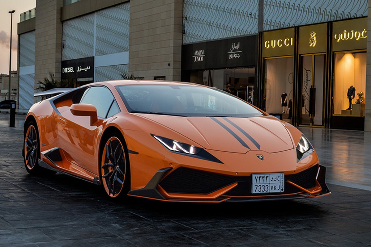 Sieu pham Lamborghini Huracan do 