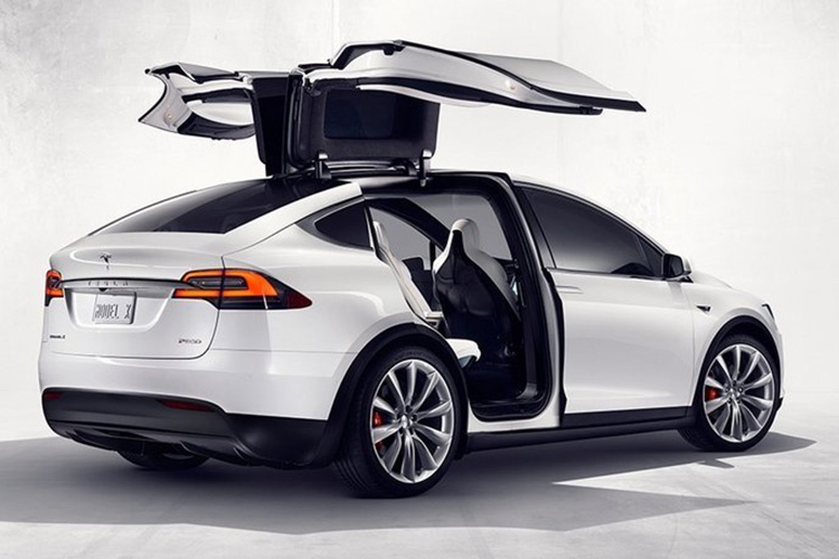 Tesla Model X 70D - sieu xe dien thuc su 