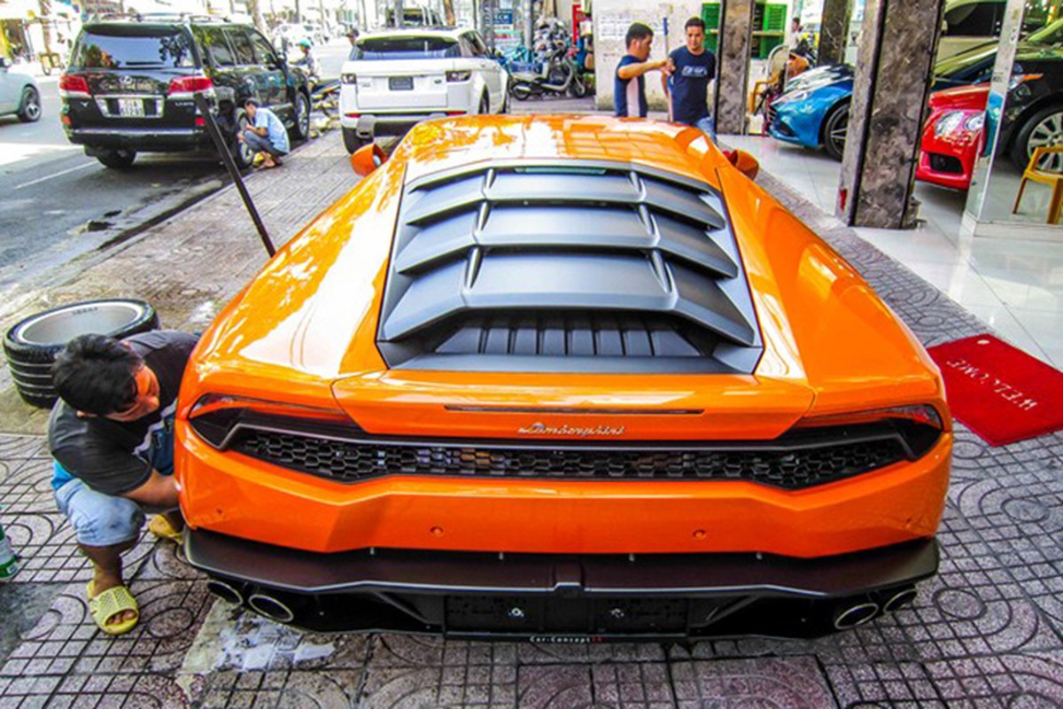 Sieu xe Lamborghini Huracan thu 7 