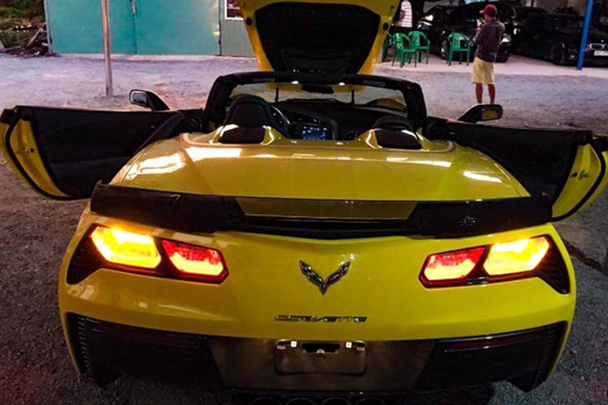 Chevrolet Corvette C7 Z06 Convertible dau tien tai Viet Nam-Hinh-6