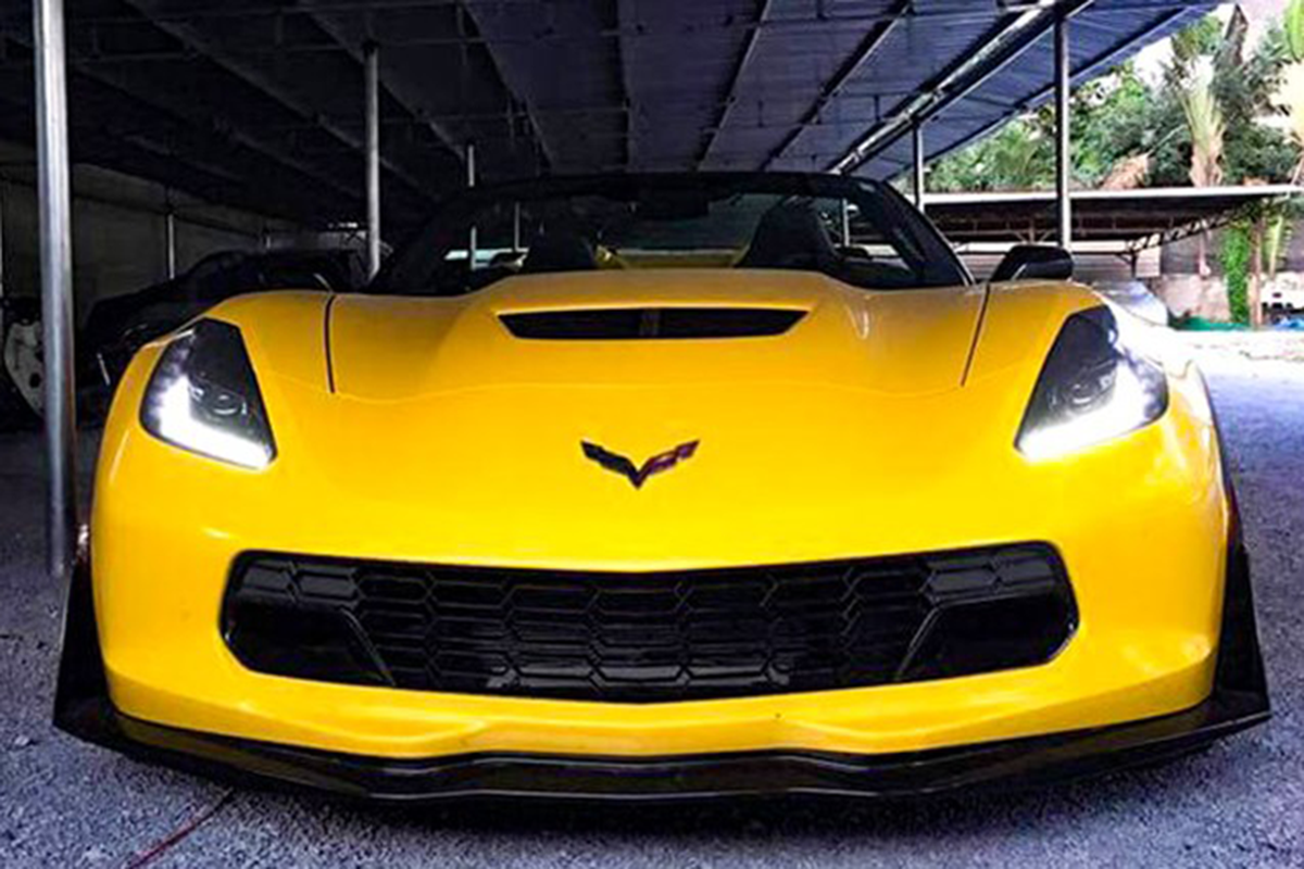 Chevrolet Corvette C7 Z06 Convertible dau tien tai Viet Nam