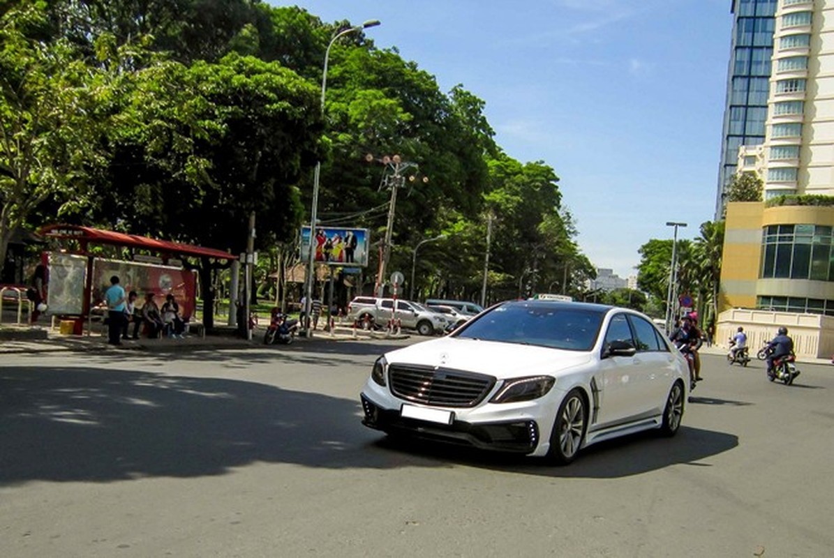 Cham mat Mercedes S500L 