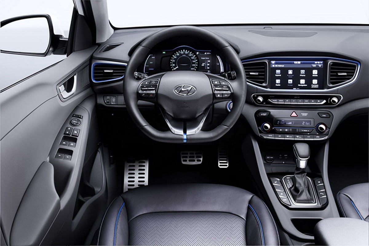 Hyundai tung anh chinh thuc IONIQ canh tranh Toyota Prius-Hinh-4