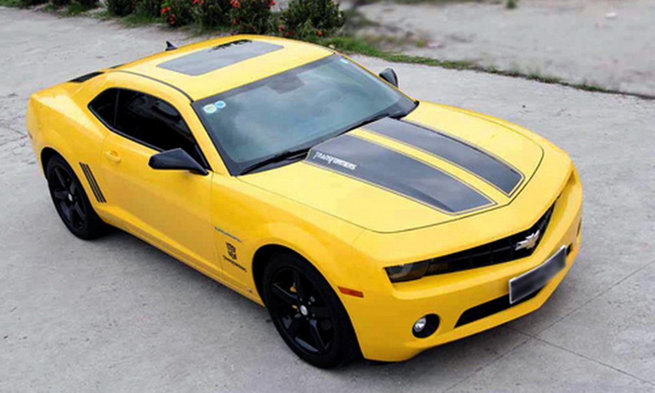 Chevrolet Camaro Bumblebee 2010 gia 1,4 ty tai Viet Nam