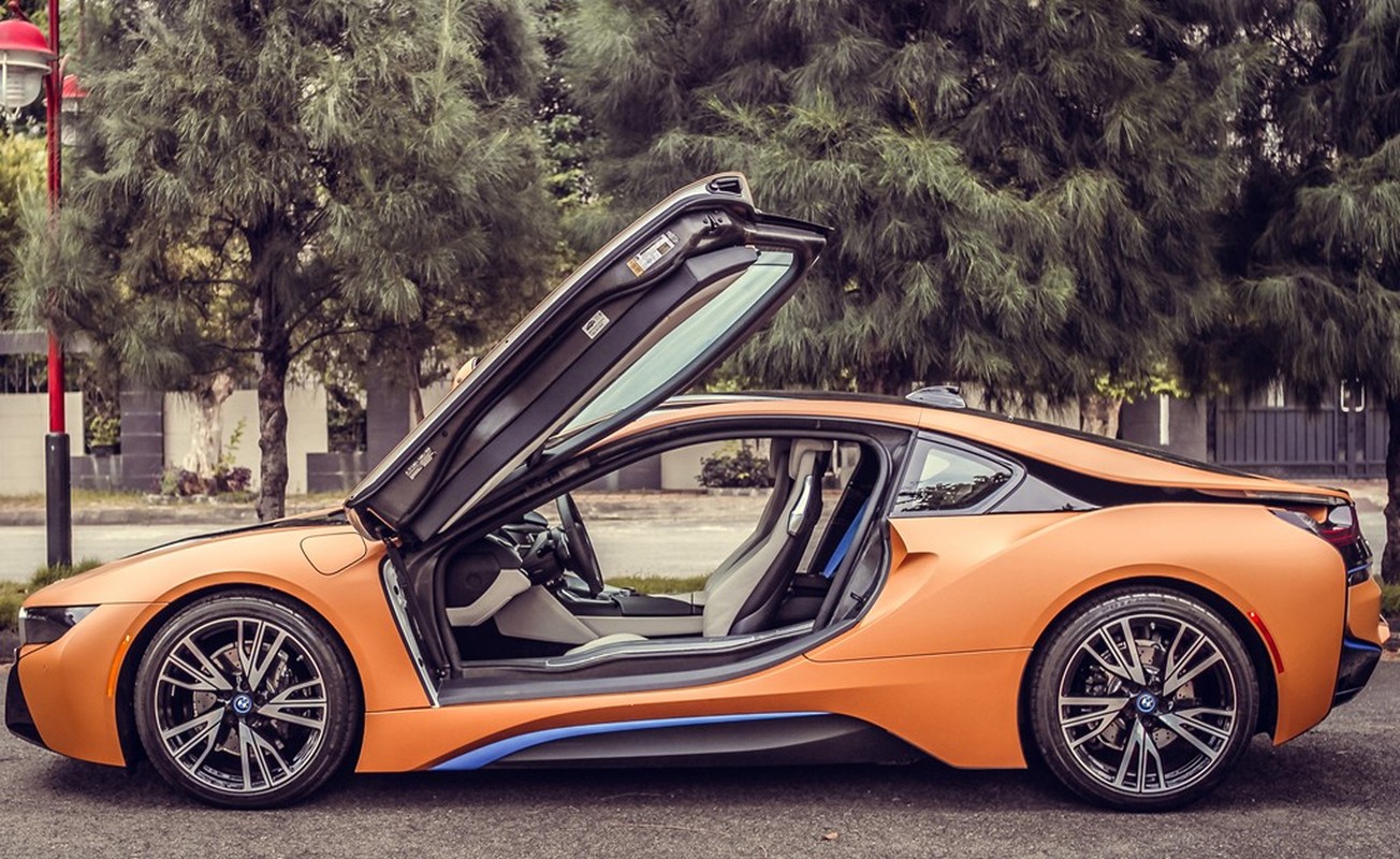 Cap sieu xe BMW i8 