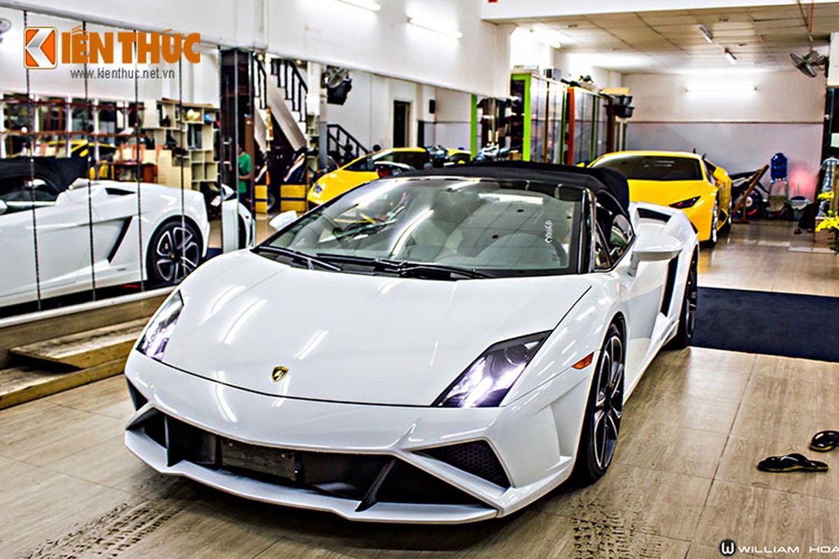 “Sieu bo” Lamborghini Gallardo mui tran doc nhat VN