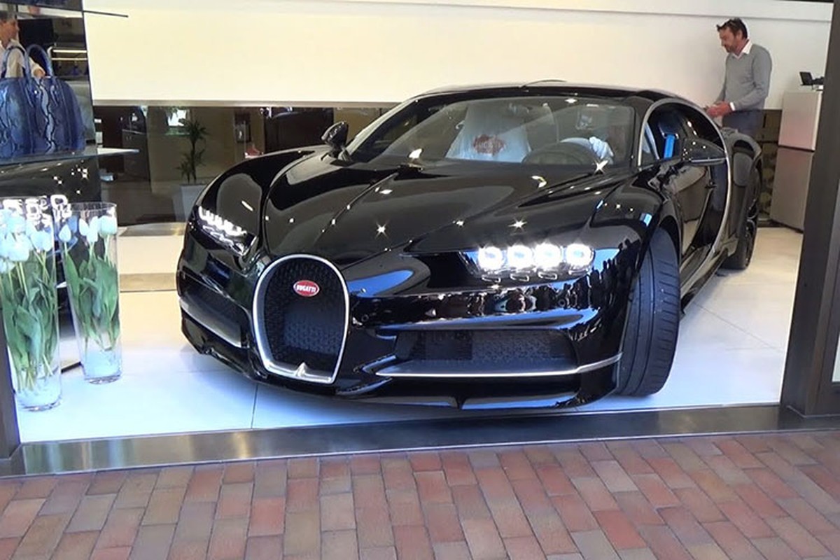 Sieu xe Bugatti Chiron tri gia 60 ty den Monaco