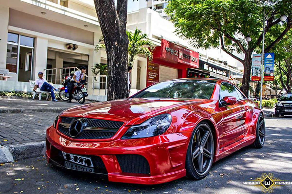 Xe do Mercedes SL 55 AMG 