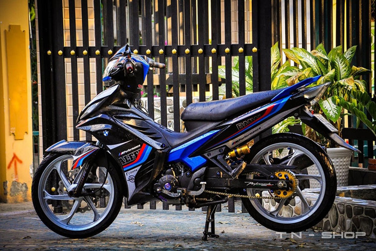 Yamaha Exicter 135 phong cach xe sang BMW 