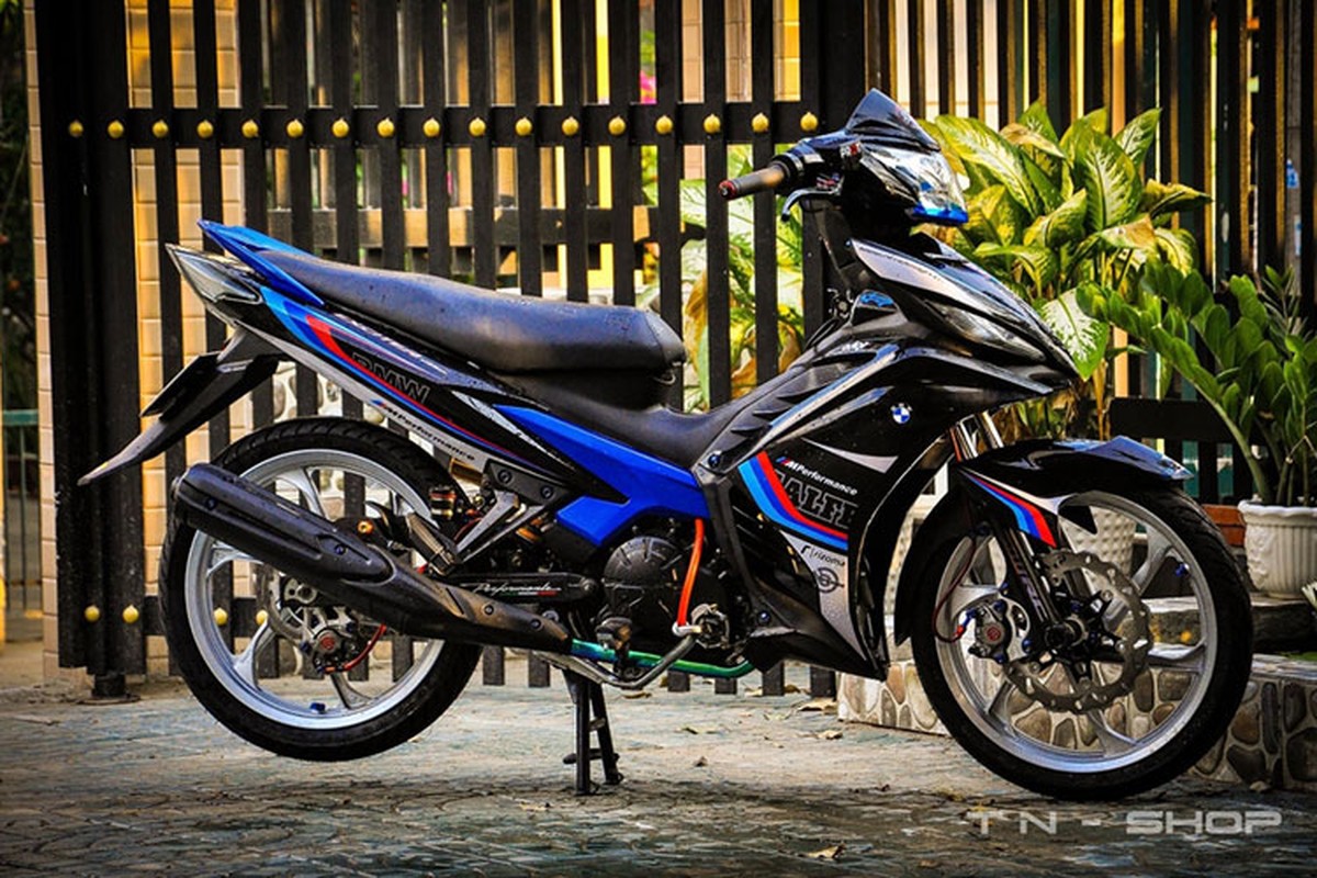 Yamaha Exicter 135 phong cach xe sang BMW 