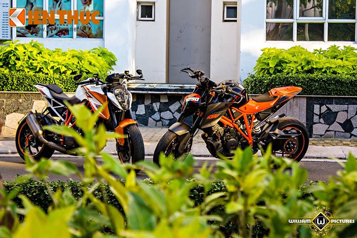 Can canh KTM Super Duke 1290 R gia hon 600 trieu tai VN