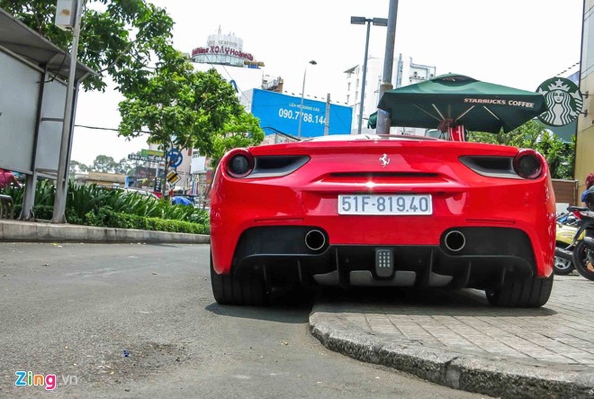 Sieu xe Ferrari 488 GTB mau do gia hon 14 ty tai Sai Gon-Hinh-6