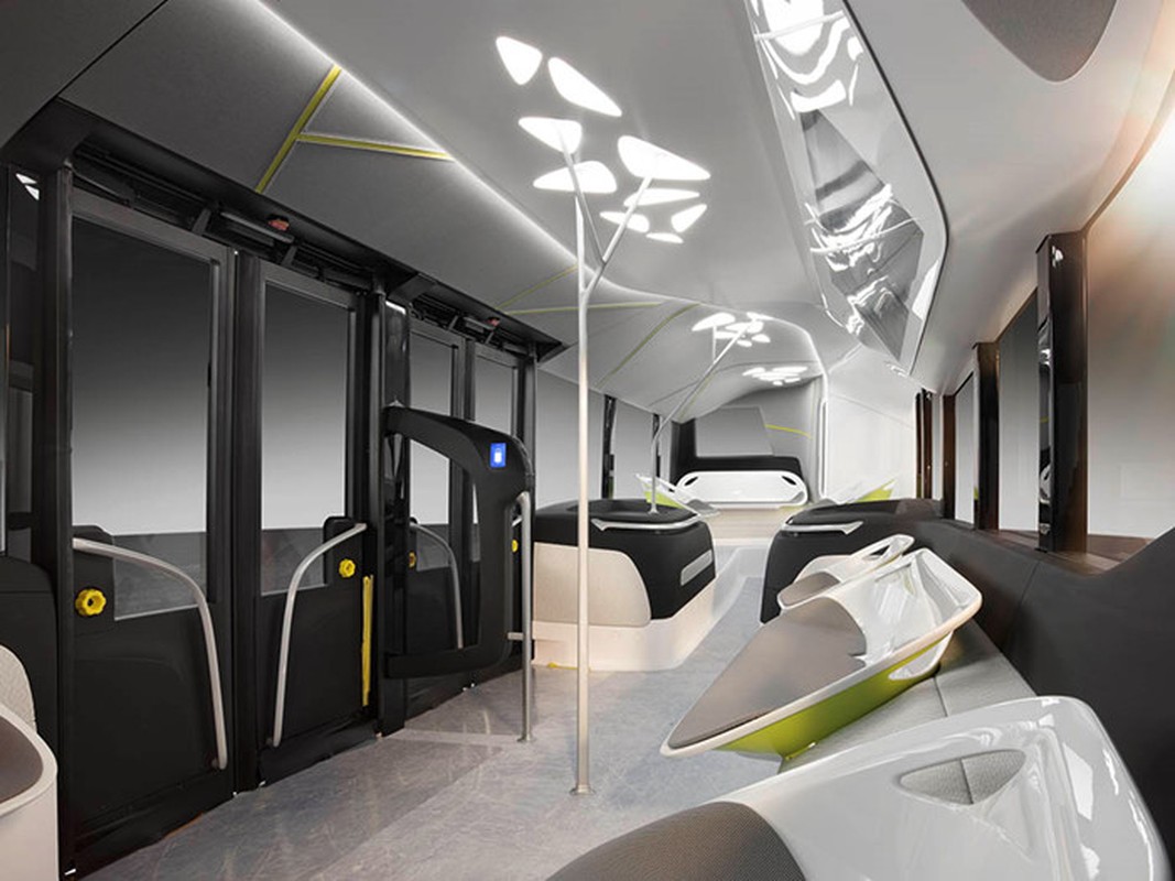 Xe buyt tu lai Mercedes-Benz Future Bus ra mat toan cau-Hinh-9