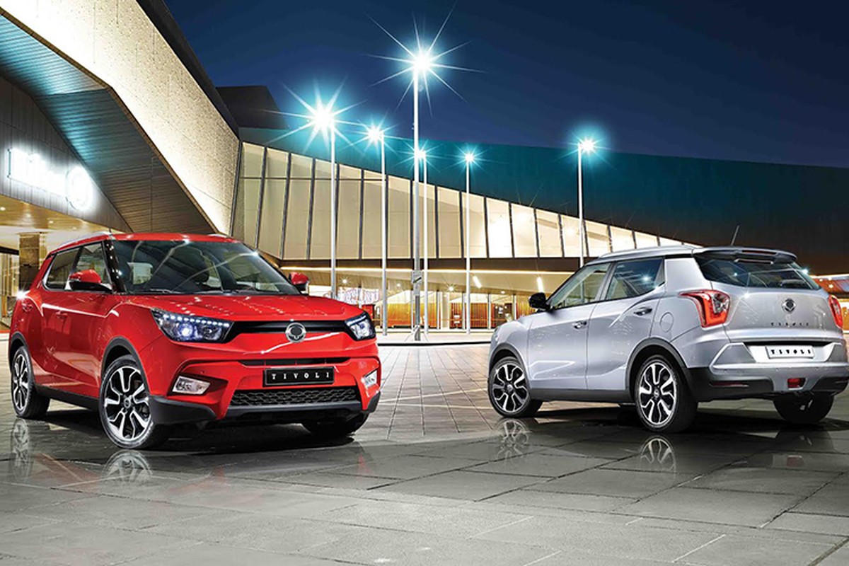 Ssangyong Tivoli - xe Han gia re 