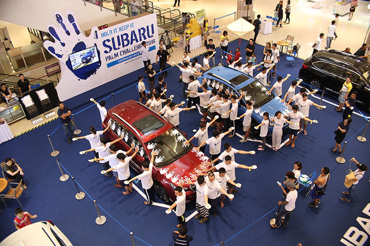 Thu thach cung Subaru 2016 - so lau cau xe 1,3 ty
