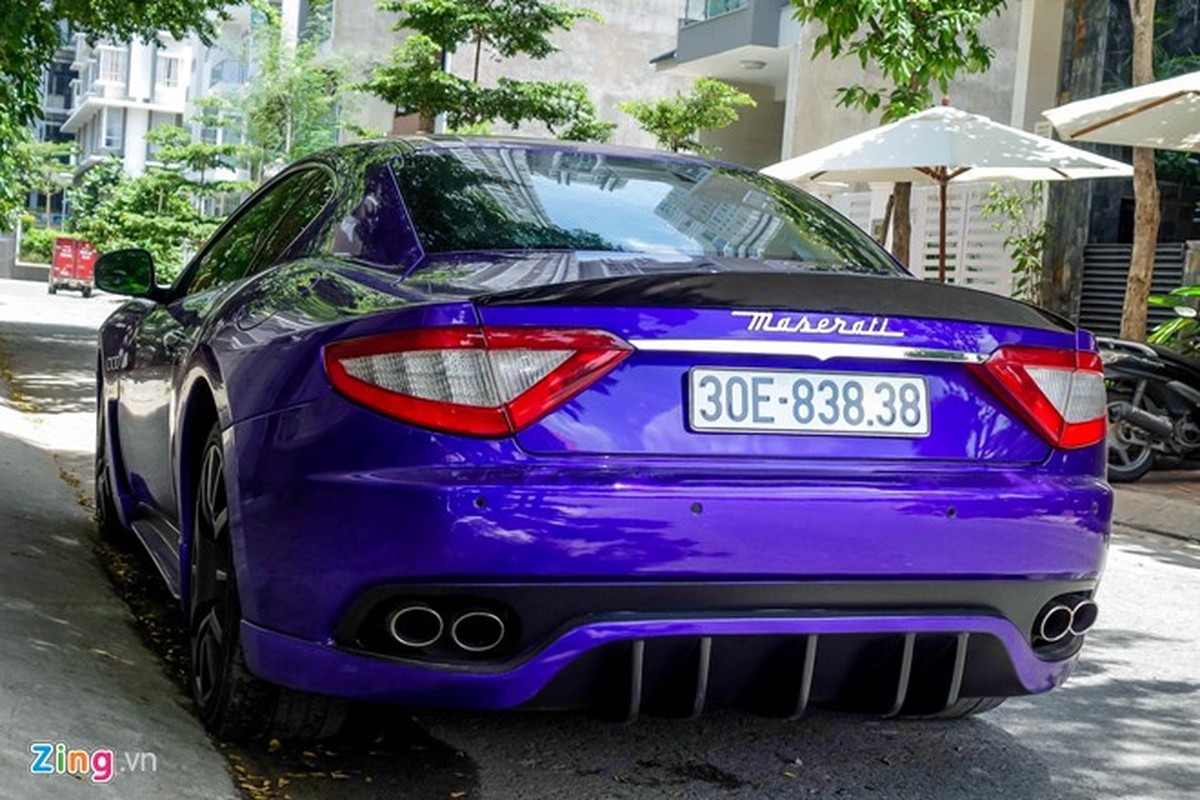 Xe sang tien ty Maserati GranTurismo mau doc tai Sai Gon-Hinh-4