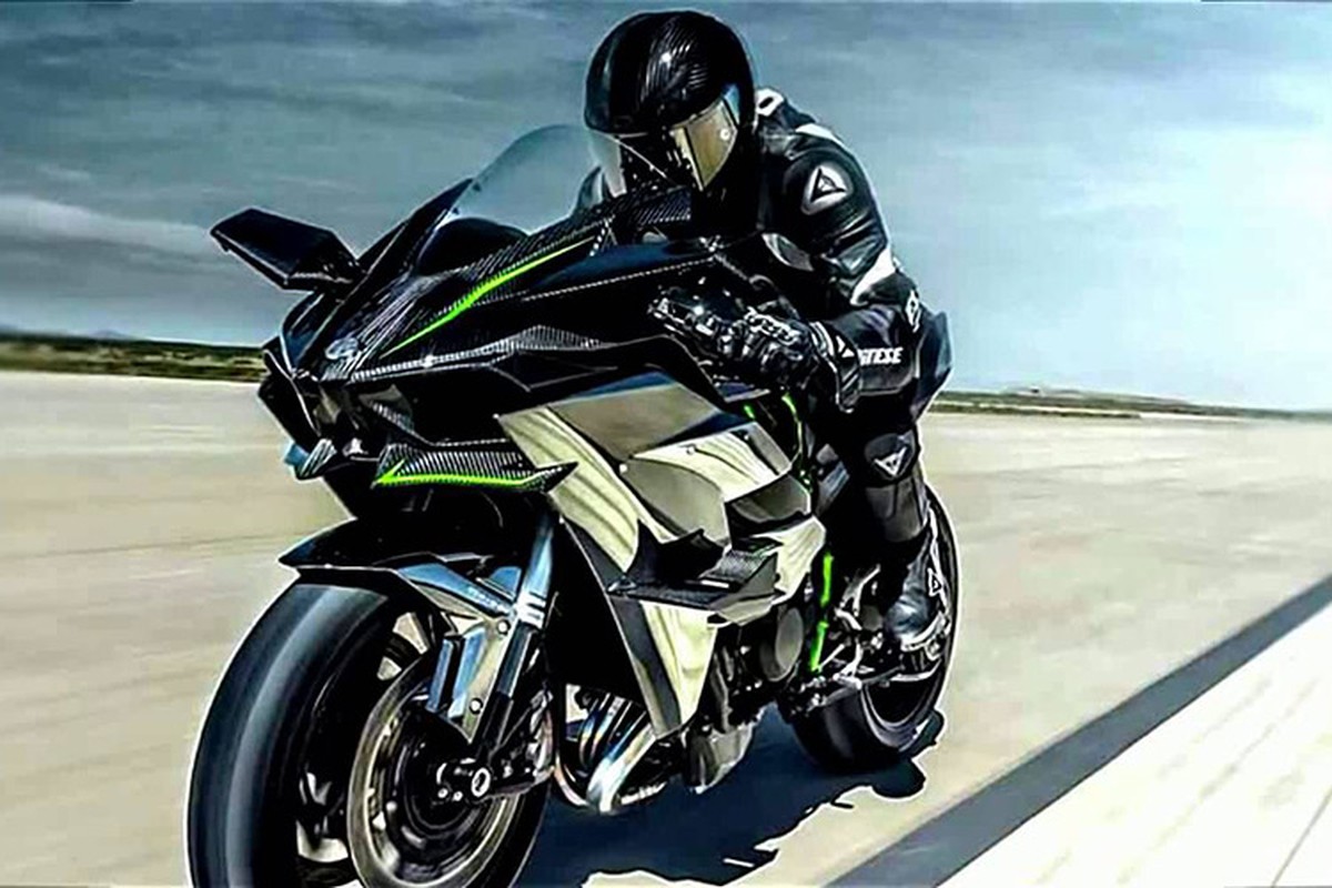 Sieu moto Kawasaki Ninja H2R 2017 