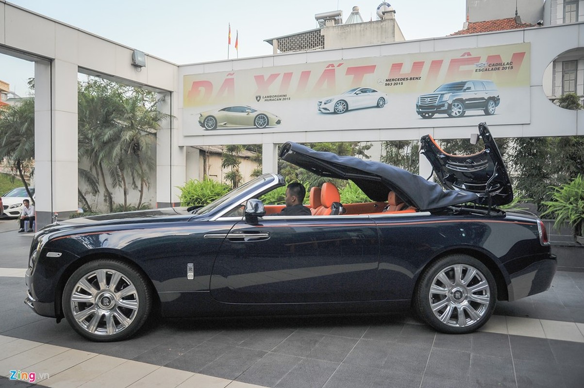 Sieu xe sang Rolls-Royce Dawn hon 30 ty tai Hai Phong-Hinh-5