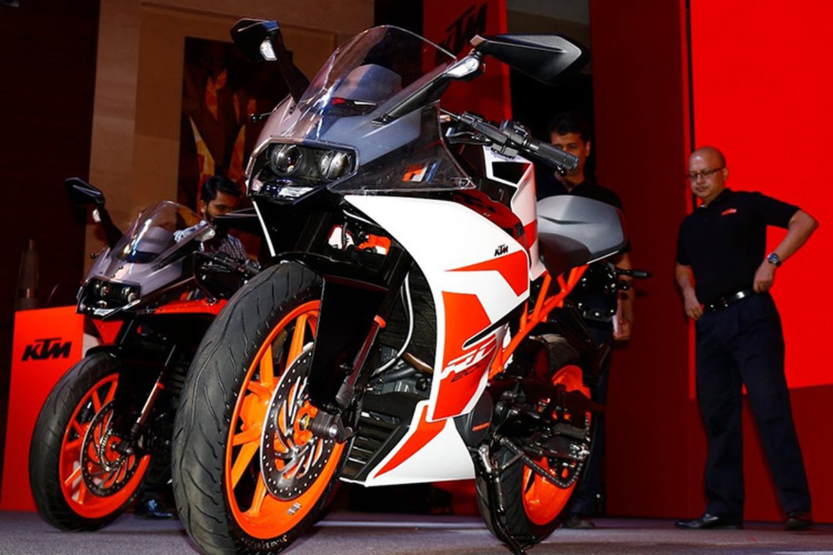 KTM ra mat RC390 va RC200 moi gia chi tu 57 trieu