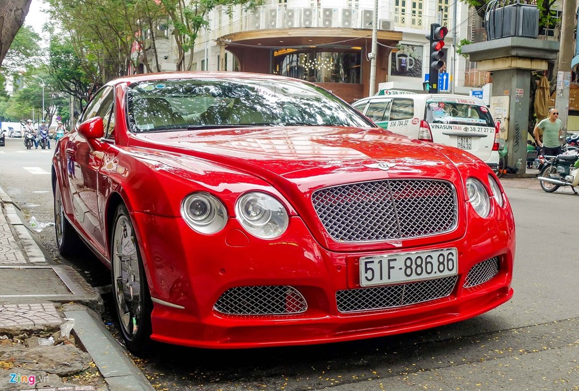 Sieu xe Bentley Continental GT do bien dep o Sai Gon-Hinh-2