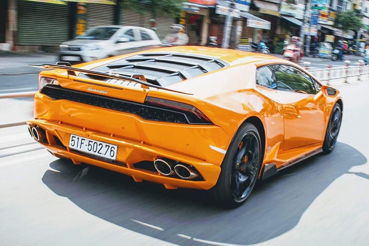 Sieu xe Lamborghini Huracan 15 ty do 