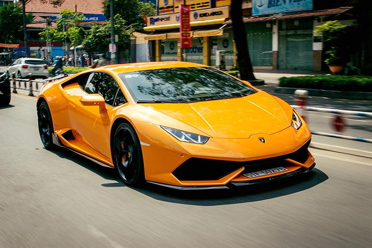 Sieu xe Lamborghini Huracan 15 ty do 