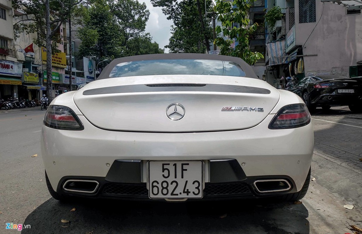 Sieu xe Mercedes SLS mui tran cua dai gia ca phe VN-Hinh-3