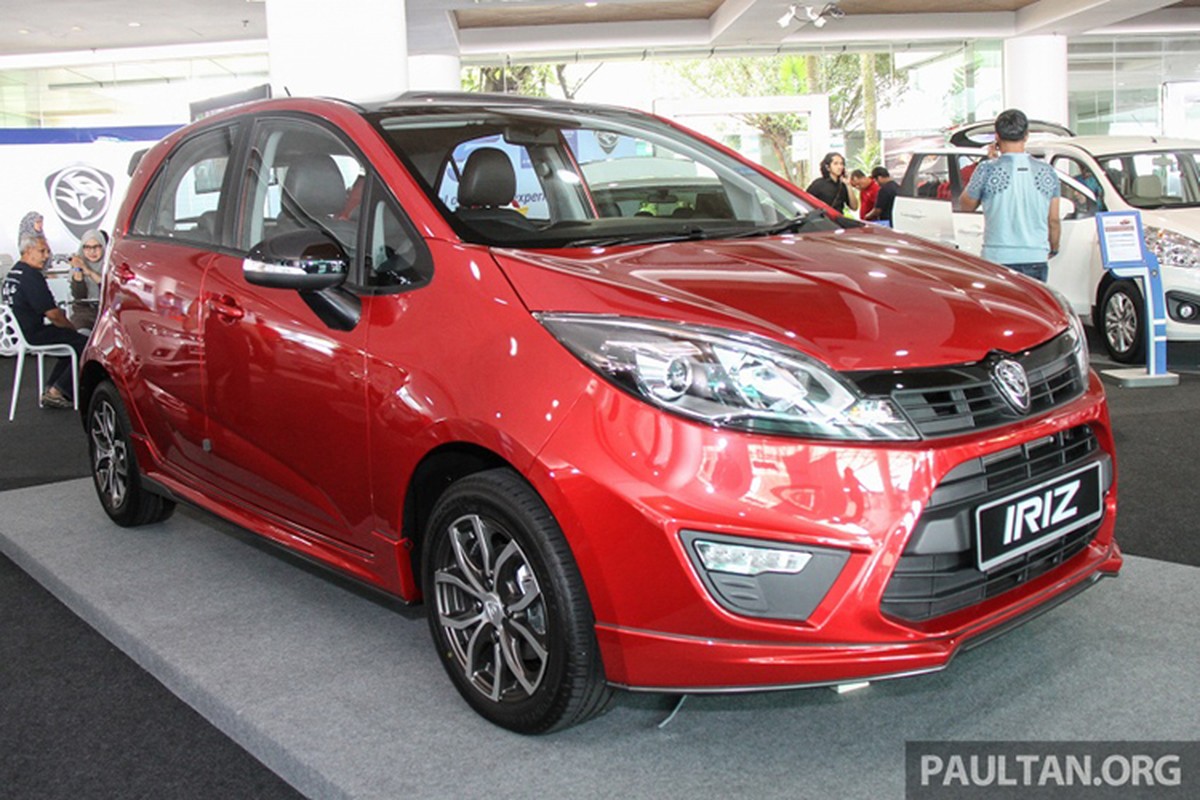 Oto Proton Iriz gia 233 trieu khien nguoi Viet phat them