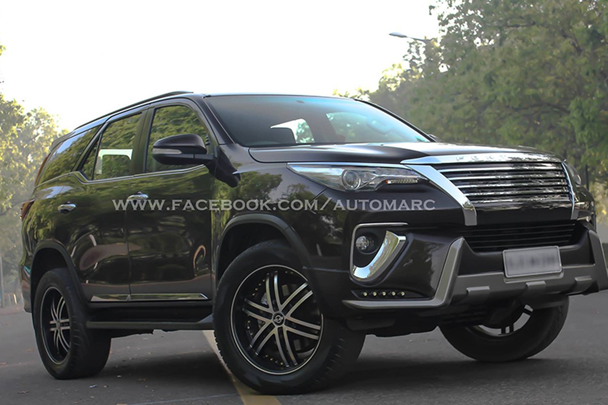 Toyota Fortuner &quot;bien hinh&quot; xe sang Lexus gia sieu re-Hinh-8