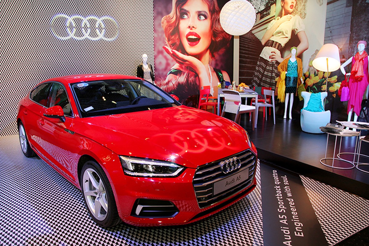 Audi Viet Nam &quot;trung hang&quot; A5 Sportback moi gia 2,3 ty