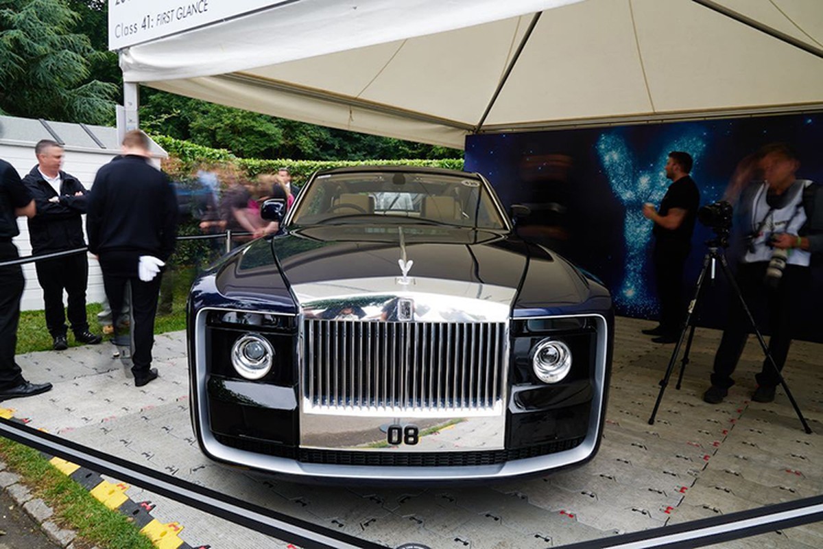 Rolls-Royce Sweptail gia 300 ty &quot;show hang&quot; tai Goodwood 2017