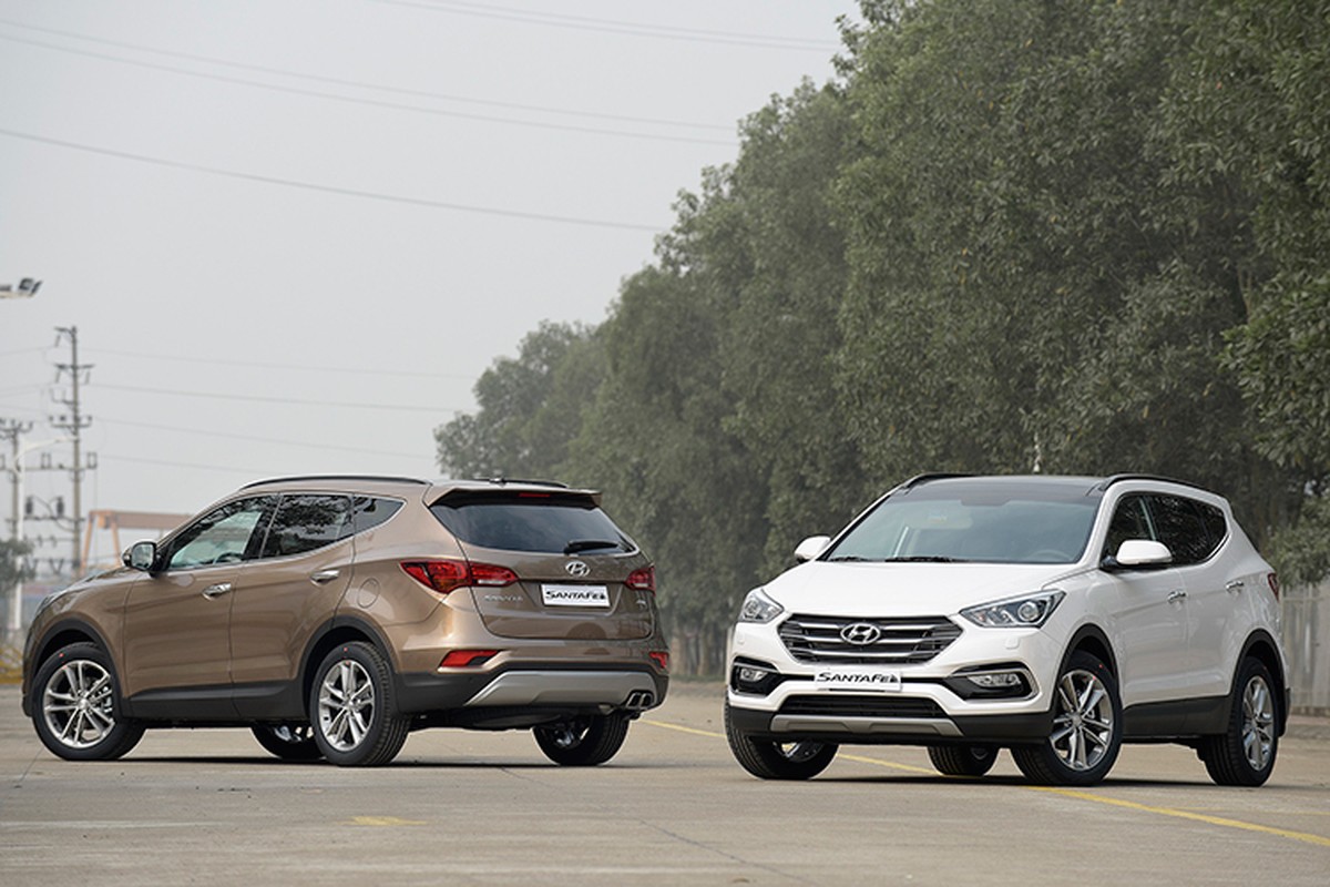 Giam 230 trieu, Hyundai SantaFe la xe 7 cho re nhat VN