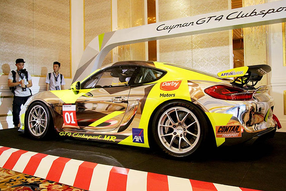 Sieu xe dua Porsche Cayman GT4 Clubsport tai Sai Gon-Hinh-3
