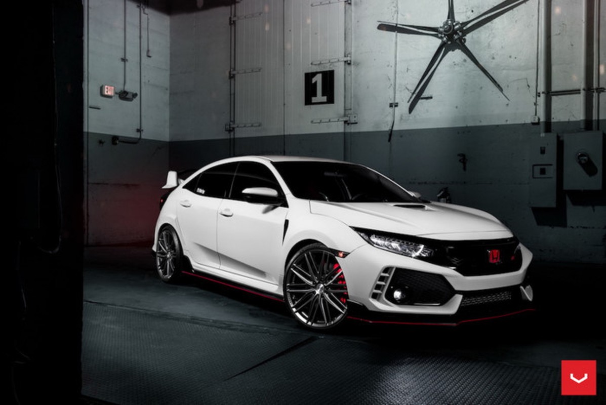 Honda Civic Type R do “dan chan” Vossen sieu an tuong-Hinh-3