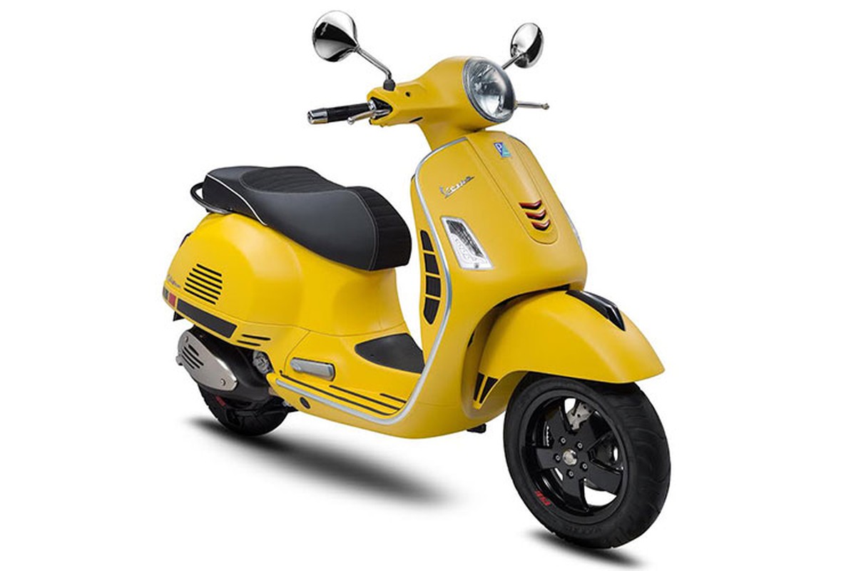 Xe ga Vespa GTS Super 150cc gia 115 trieu dong tai Viet Nam