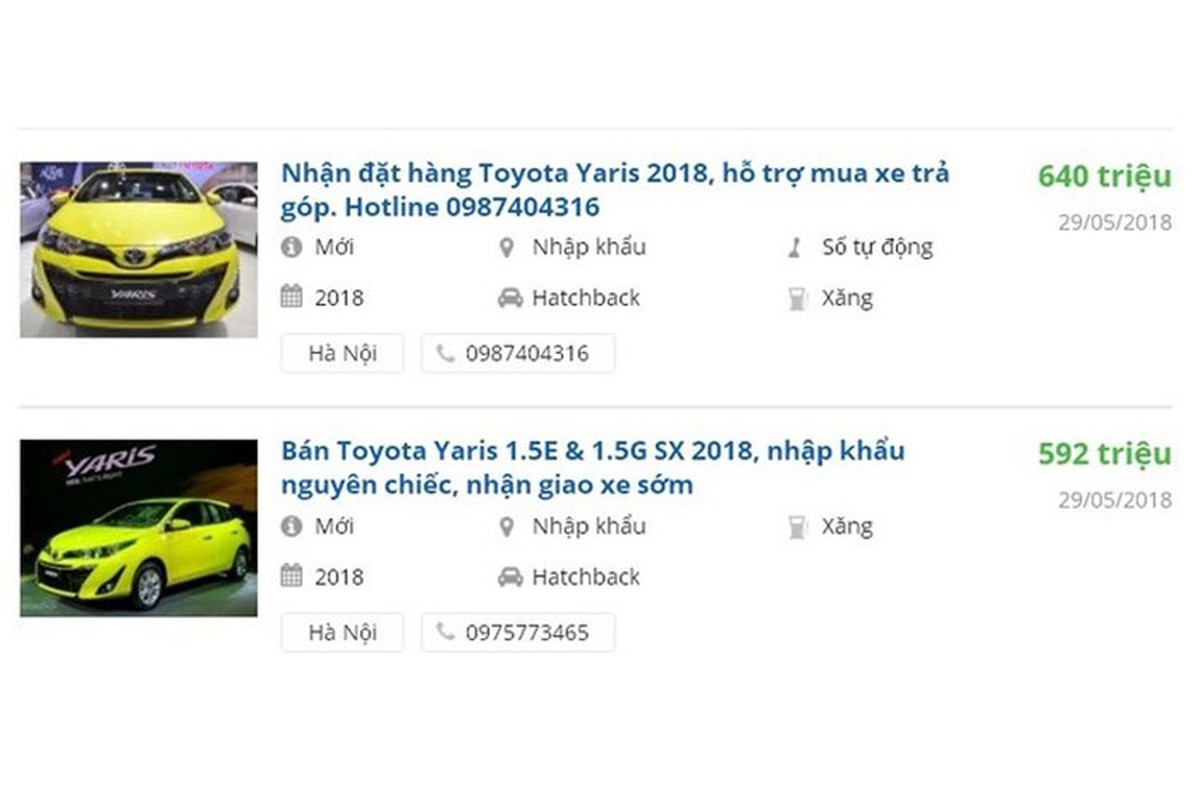 Xe Toyota Yaris 2018 “gia re” ve Viet Nam tu 592 trieu dong-Hinh-2