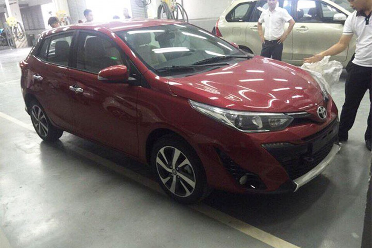 Can canh Toyota Yaris 2018 ve VN truoc ngay ra mat