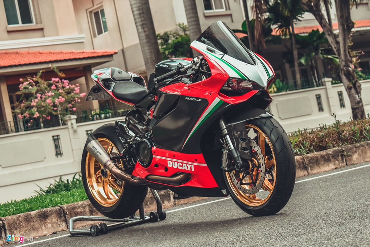 Ducati 899 Panigale do gan 300 trieu tien do choi tai Sai Gon