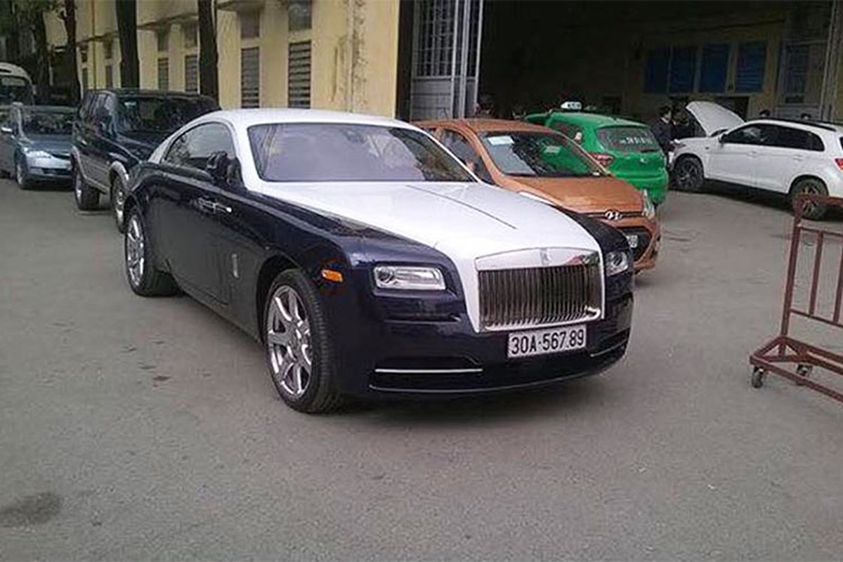 Rolls-Royce Wraith tien ty, bien khung 